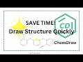 How to draw chemical structures using ChemDraw Tips and Tricks Draw chemical structures