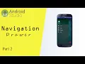 How to Create and Design Navigation Drawer in Android studio Part 2 Dee Dev Tutorial