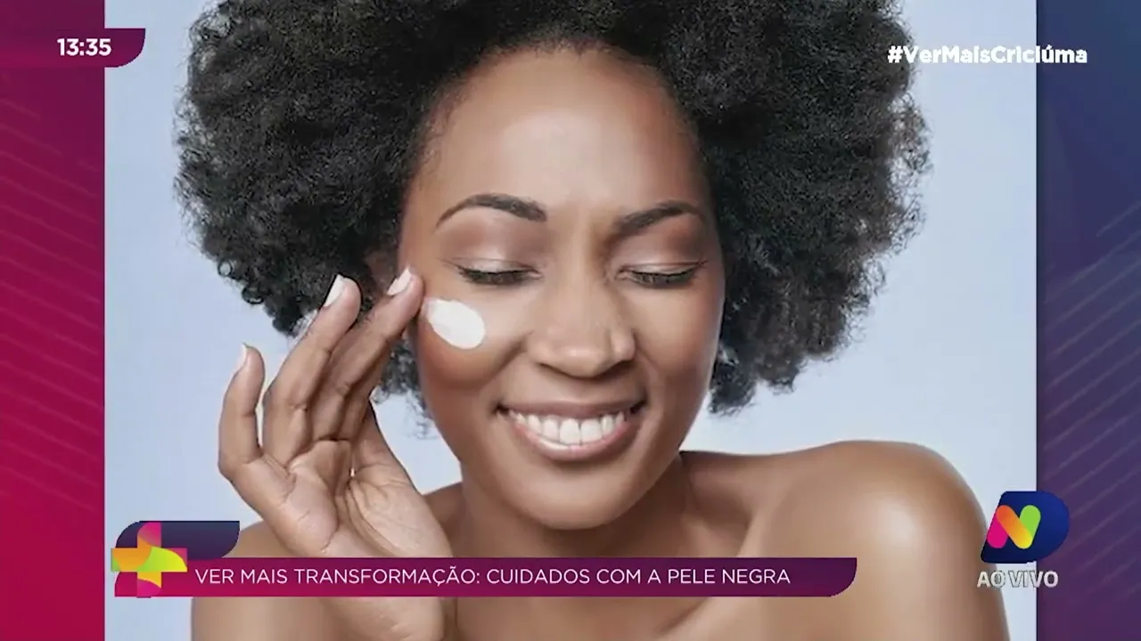 Ver Mais transformação: cuidados com a pele negra