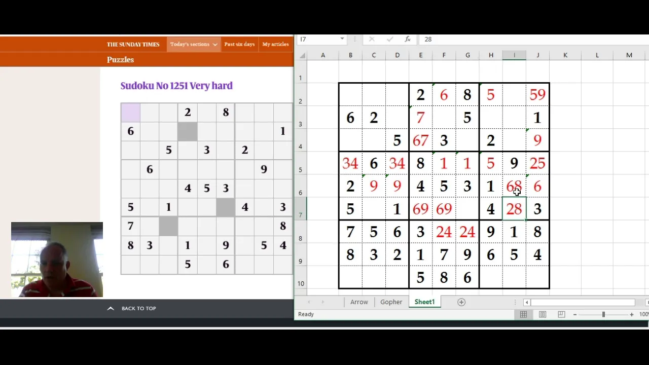 How to solve 'Very Hard' Sudoku