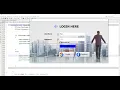 JAVA - How To Design Login With Google Facebook Buttons Form In Java Step by Step Procedure