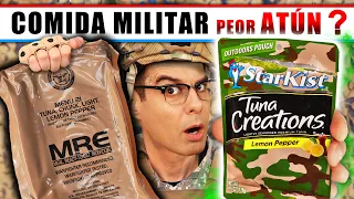 Encontré LA FAMOSA RACIÓN MILITAR CON ATÚN Y LIMÓN de U.S.A. | MRE Menu 21