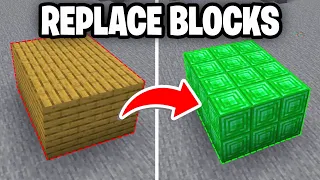 How To Replace Blocks In Litematica - Tutorial