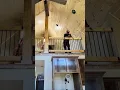 Watch how we built this cool railing from rebar and Timbers