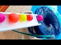 Download Lagu Marble Run Race ASMR Whirlpool | Colorful Pop Tube | Magic Slime Ball