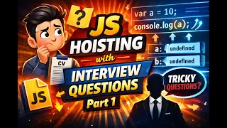 JavaScript Hoisting Interview Questions Real Examples Explanation Part 1