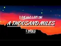 Download Lagu A THOUSAND MILES - VANESSA CARLTON (LYRICS) //JONAH BAKER (COVER)