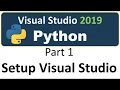 Python 3 with Visual Studio 2019 - Part 01