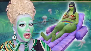 Taking my Witchy Sims on a tropical adventure