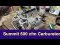 DIY Carburetor Maintenance Cleaning a 600 CFM Summit Carb