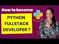 How to Become a Python Full Stack Developer in 2025 Roadmap for Beginners