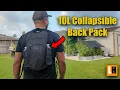 Perfect Day Hiking Back Pack - Foldable