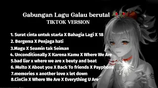 gabungan lagu galau berutal surat cinta untuk starla x bahagia lagi x 18 x bergema x penjaga hati