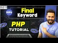 PHP OOPs tutorial in Hindi Final Keyword