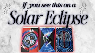 This SOLAR ECLIPSE message will find you right before things change Pick a card