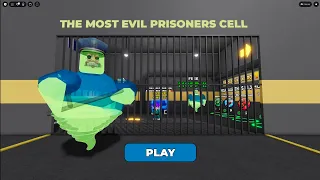 GHOST POLICE PRISON RUN! Obby roblox Gameplay Walkthrough No Death 4K