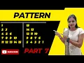 Pattern in java Triangle pattern Number Pattern Pattern by using nested loop Pattern Part 7