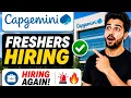 Capgemini Hiring 2026 Java Developer 0-5 Years Experience Freshers Can Apply