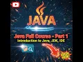 Java part 1 Introduction to Java JDK IDE