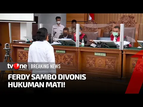 Detik-detik Hakim Jatuhi Vonis Mati kepada Ferdy Sambo