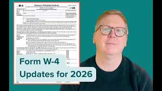 What s New on Form W-4 for 2026 Gusto