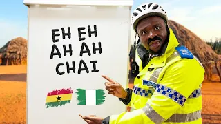 POLICE OFFICER TEACHES AFRICAN PHRASES!