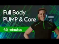 PUMP and Core with Natalie Upper body lower body and core