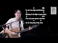 Open The Eyes Of My Heart - Paul Baloche (Guitar Chords & Lyrics)