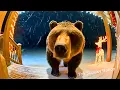 🐻 Bears Scared by Christmas Decorations 🎄 Hilarious Reactions Caught on CCTV