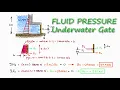 Hydrostatic Pressure of SUBMERGED Gate in 2 Minutes