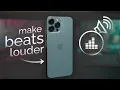 How to Make Beats Louder on iPhone explained