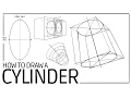 How to Draw a Cylinder