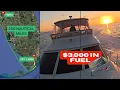Florida Keys Boat Delivery on a Sea Ray Sedan Bridge Yacht Clear Water Perfect Weather