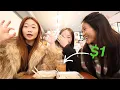 10 FOOD CHALLENGE IN NYC the day we fought