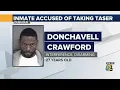Dubuque inmate charged after stealing deputy s taser