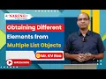Master Python Lists How to Access Elements from Multiple Lists NareshIT