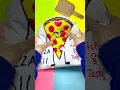 How to make pizza squishy book
