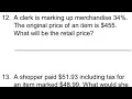 7R Module 5 Study Guide Problems 12 13