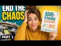 AD -Friendly Organization Step-by-Step Strategies to Tidy Your Space Manage book
