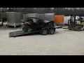 Can Am Slingshot on Sloans Kwik Load at R and P Carriages