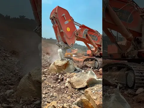 Why Mining Companies Use Explosives Instead of Excavators ?