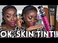FINALLY TRIED THE LIP BAR SKIN TINT HYDRATING FULL FACE FOR DARK SKIN DRUGSTORE Mena Adubea