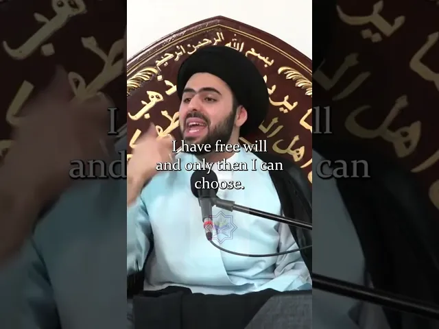 ⁣Clarifying Predestination in Islam #shorts