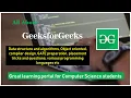 How to use gfg Geeksforgeeks Tutorial placement preparation coding practice DSA course free