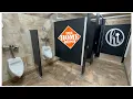 Kohler Kingston Ultra Toilet Dexter Urinal Flush Restroom Tours Home Depot Pasadena California