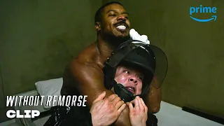 michael b jordans prison fight scene without remorse prime video