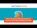 Affordable Auction Software That Works on Your Terms