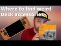 More accessories are out for the Steam Deck including weird ones