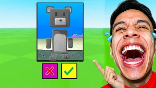 هل تقدر تعرف اللون الحقيقي لكل شخصية في روبلوكس؟ 🎨😂