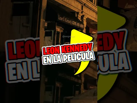 LEON KENNEDY salió EN RESIDENT EVIL: NOCHE CERO 👀 #residentevil #leonkennedy #shorts